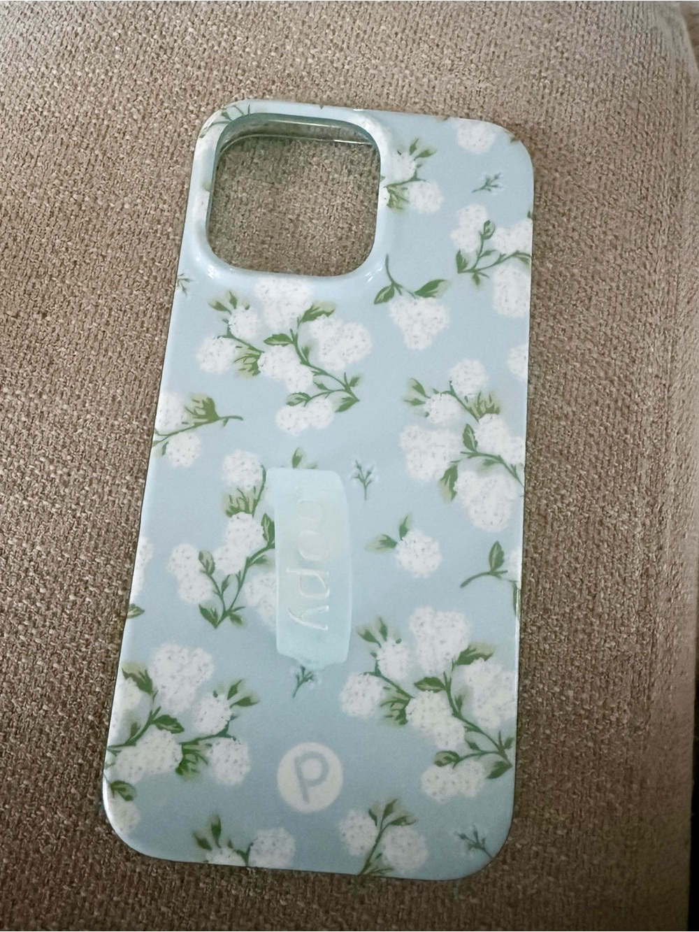 Loopy hydrangea iPhone 16 pro max case